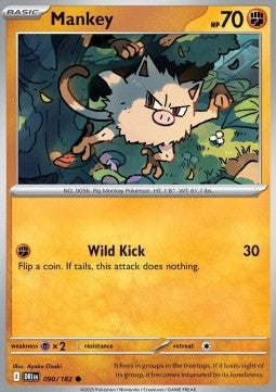 090-182 Mankey (IT) - NEAR MINT