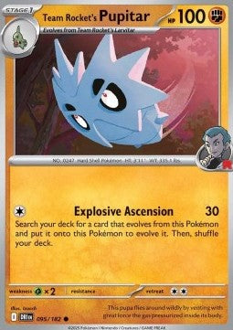095-182 Pupitar del Team Rocket Reverse (IT) - NEAR MINT