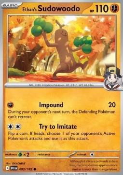 093-182 Sudowoodo di Armonio(IT) - NEAR MINT