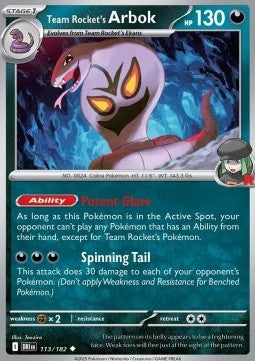 113-182 Arbok del Team Rocket 