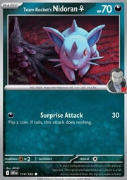 114-182 Nidoran del Team Rocket 