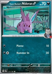 117-182 Nidoran del Team Rocket
