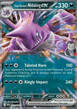 119-182 Nidoking ex del Team Rocket