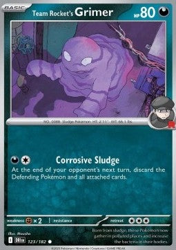123-182 Grimer del Team Rocket (IT) - NEAR MINT