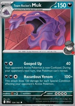 124-182 Muk del Team Rocket (IT) - NEAR MINT