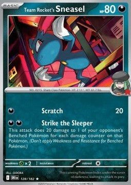 128-182 Sneasel del Team Rocket (IT) - NEAR MINT