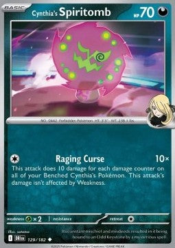 129-182 Spiritomb di Camilla (IT) - NEAR MINT