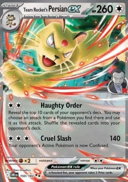 150-182 Persian ex del Team Rocket (IT) - NEAR MINT