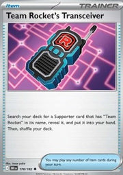  178-182 Ricetrasmettitore del Team Rocket (IT) - NEAR MINT
