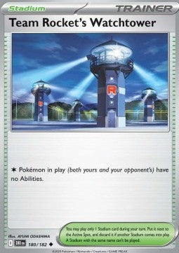 180-182 Torre di Guardia del Team Rocket (IT) - NEAR MINT