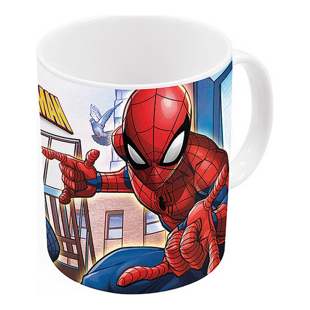 Tazza in ceramica da 325 ml spiderman