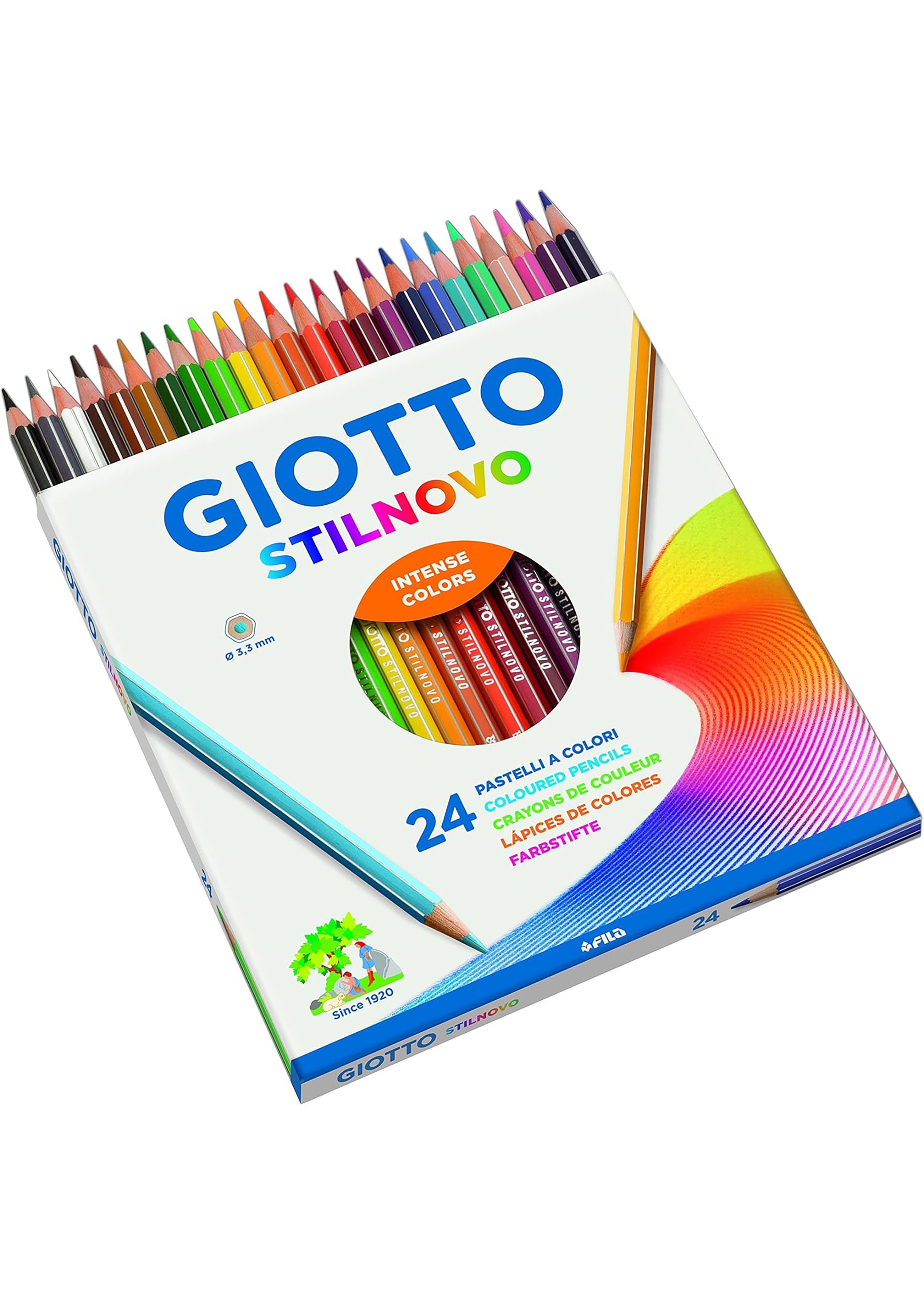 Pastello giotto stilnovo 24 colori
