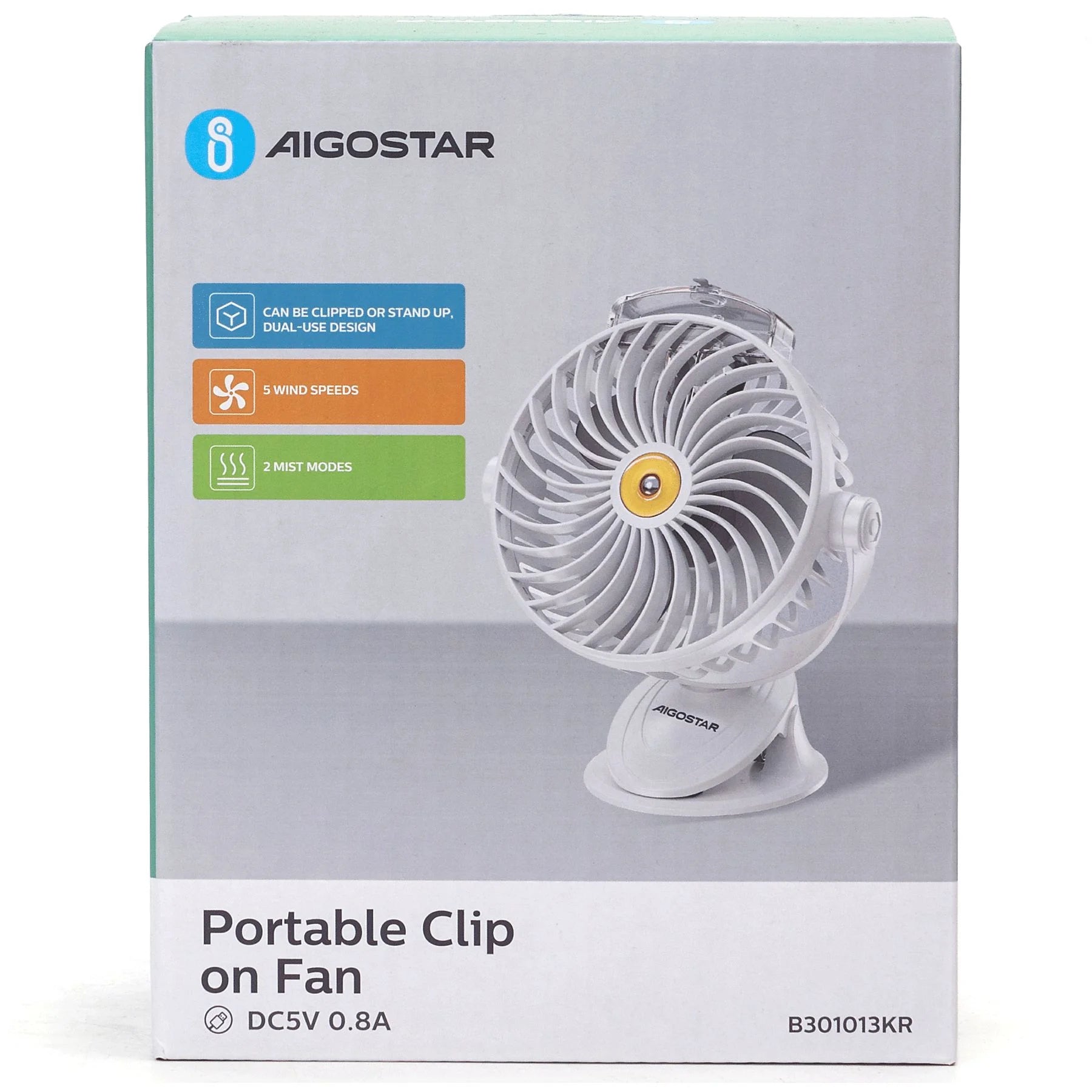 VENTILATORE DA TAVOLO AIGOSTAR B301013KR