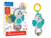 Rattles teething unicorn