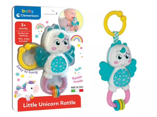 Rattles teething unicorn