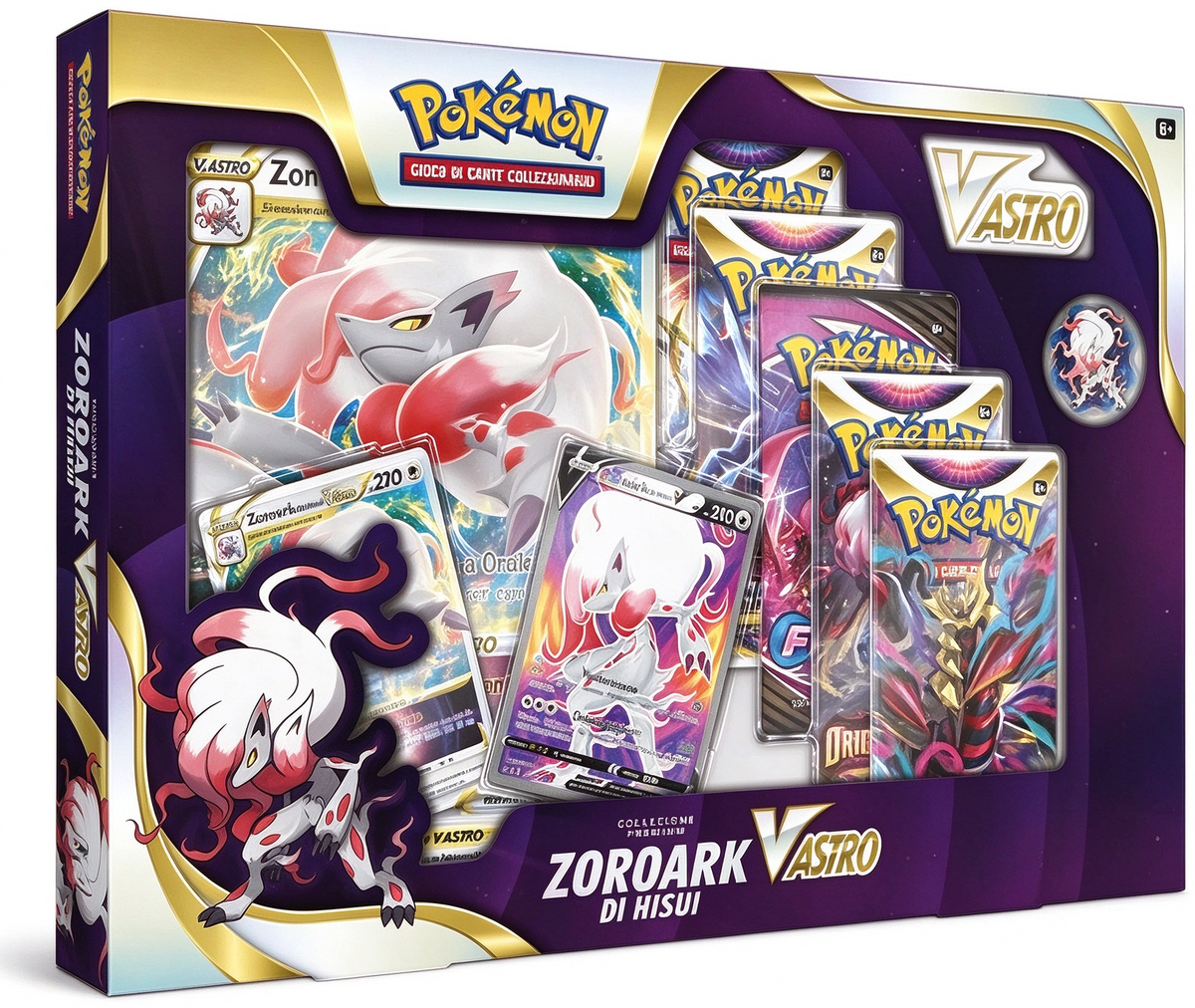 Pokemon Zoroark V-Astro di Hisui - Collezione Premium (ITA)