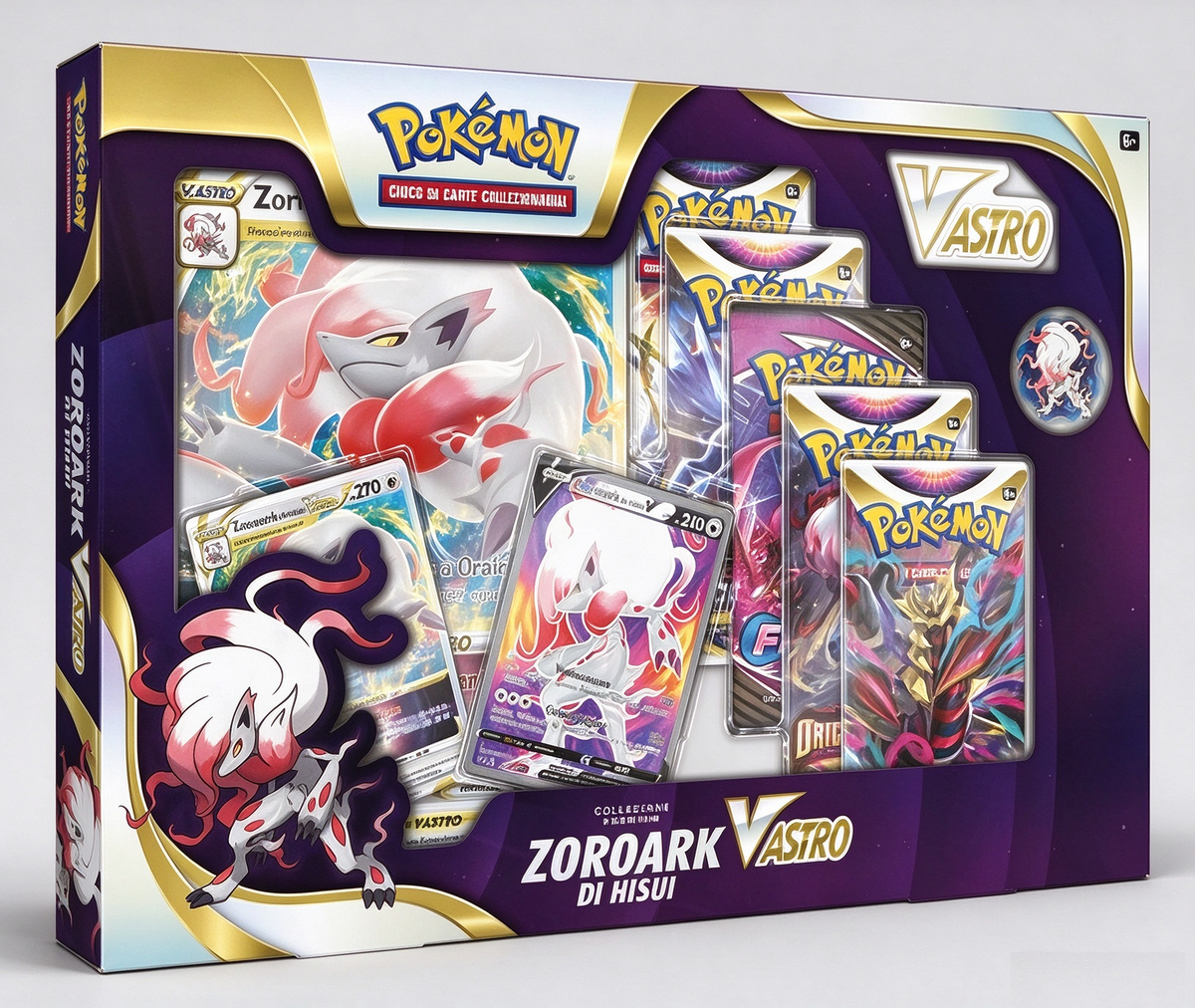 Pokemon Zoroark V-Astro di Hisui - Collezione Premium (ITA)