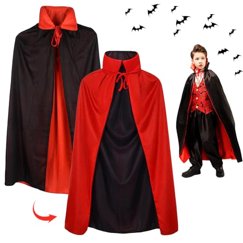 mantello halloween 130-155cm 90-130cm