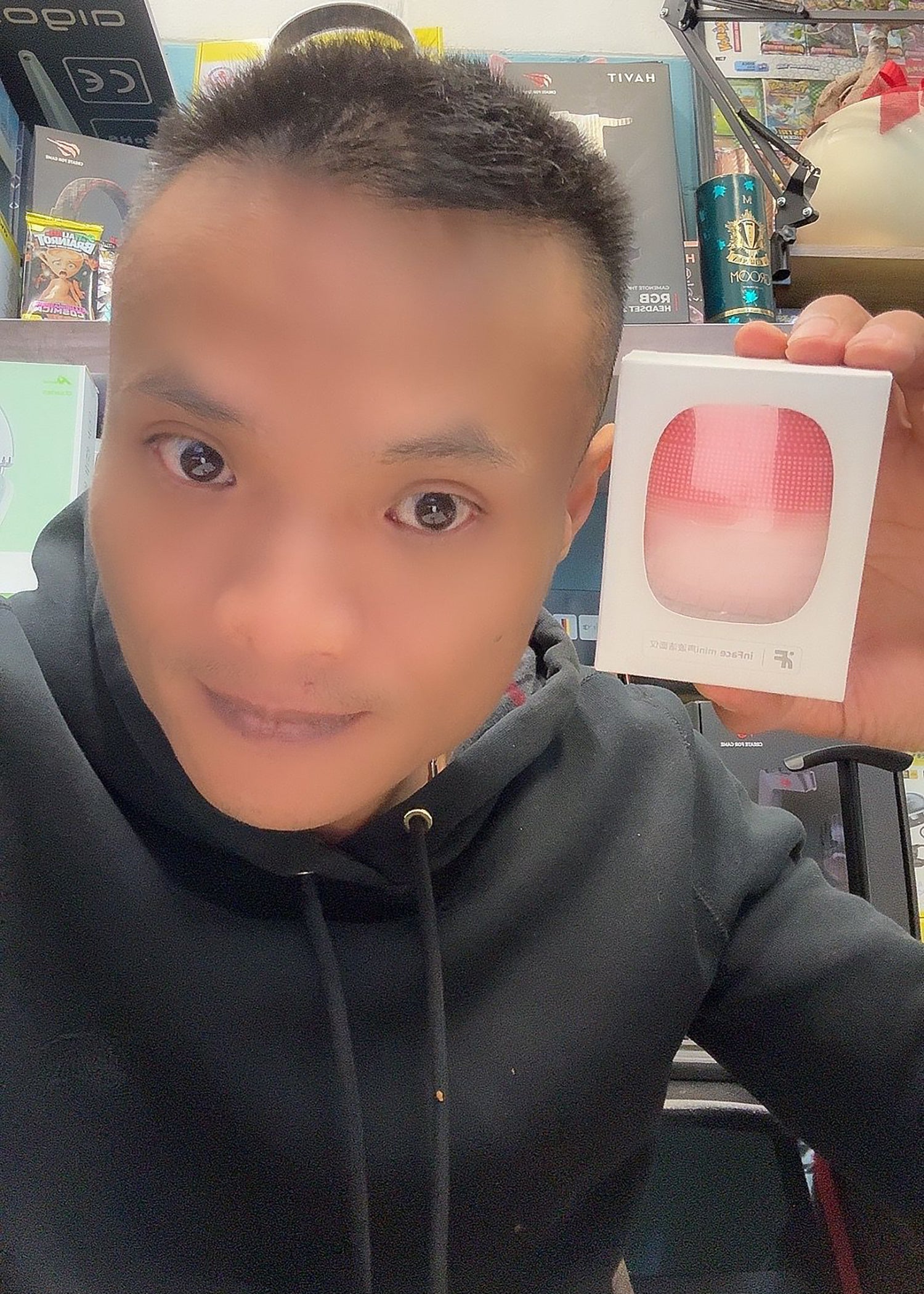 Escova Facial inFace Mini Sonic Facial Device Rosa