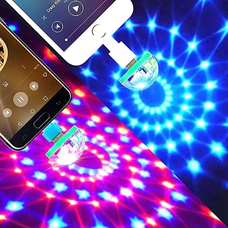Mini luce discoteca usb