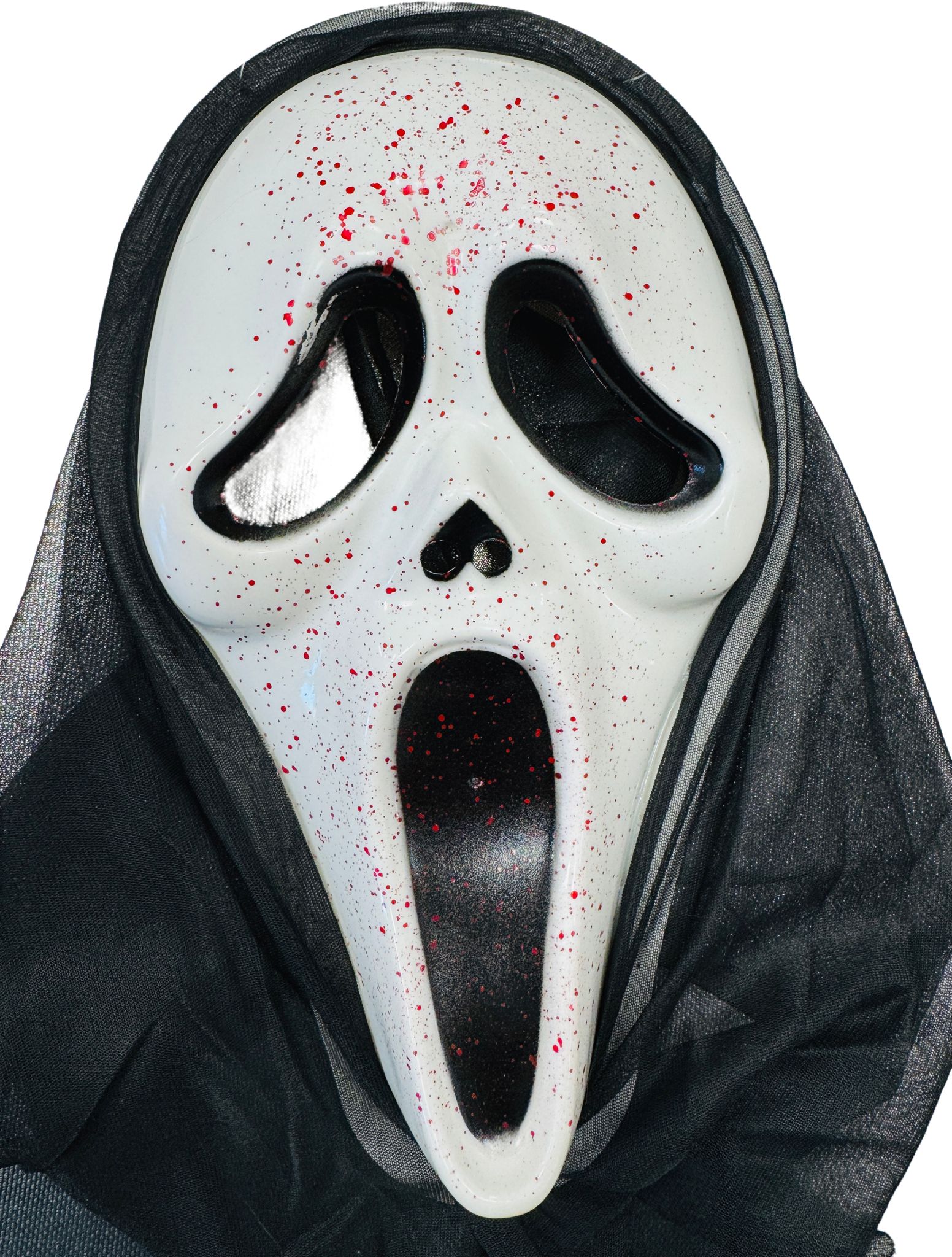 Maschera ghostface scream con sangue