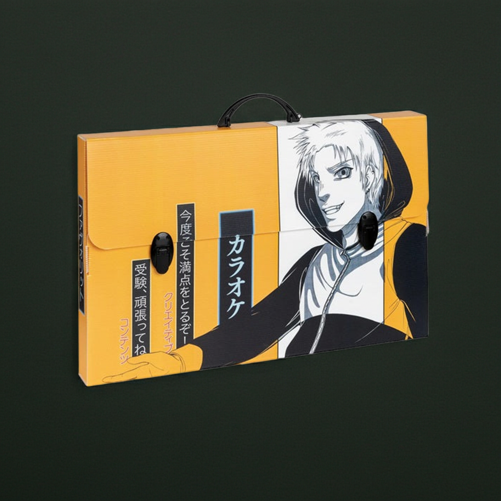 Valigetta polionda Manga  56,5x36,5x5,5 cm Favorit