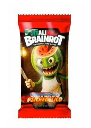Italian Brainrot TCG Universo Psichedelico busta 14 carte Artwork Random (IT)