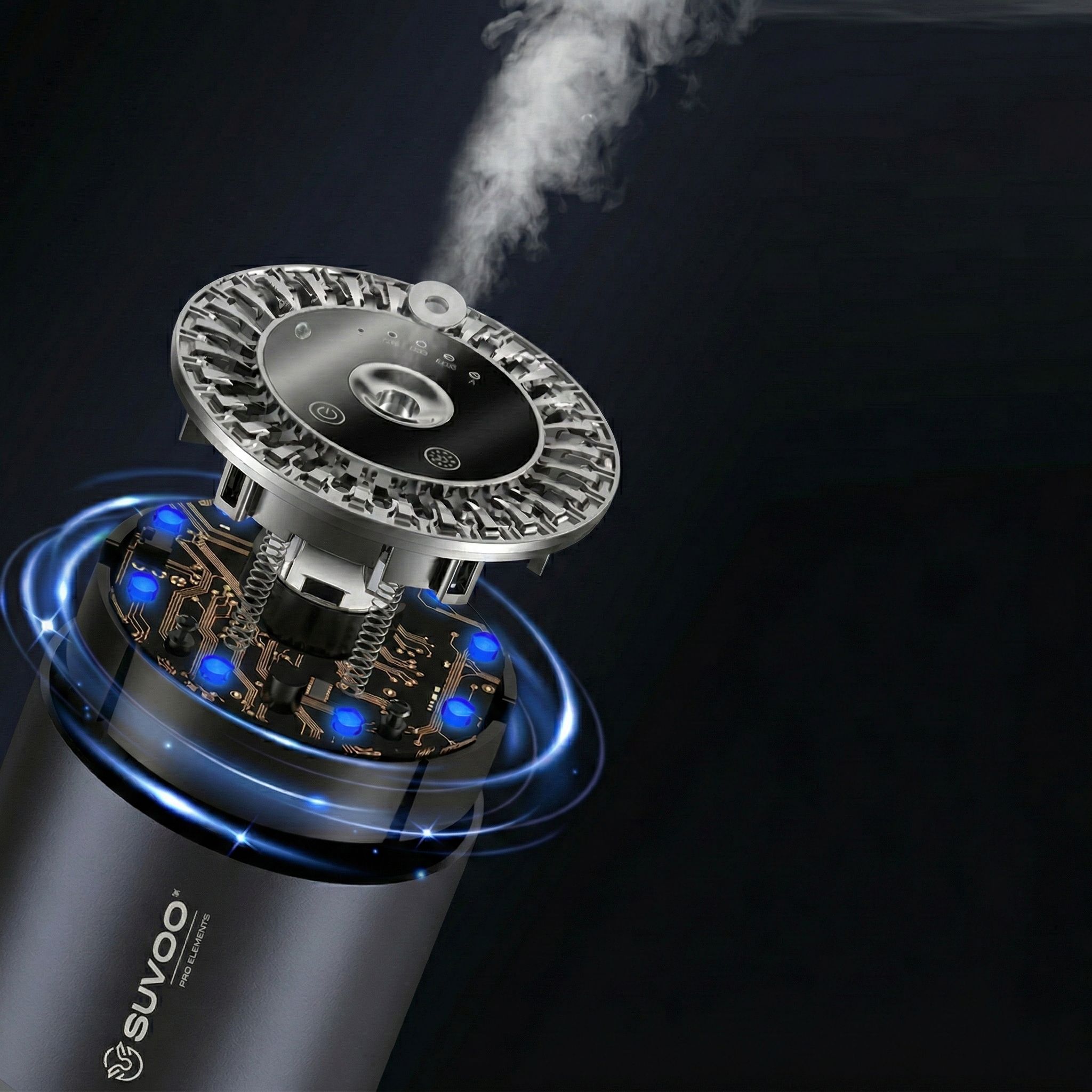 Diffussorre essenze umidificatore proiettore cielo stellato per auto