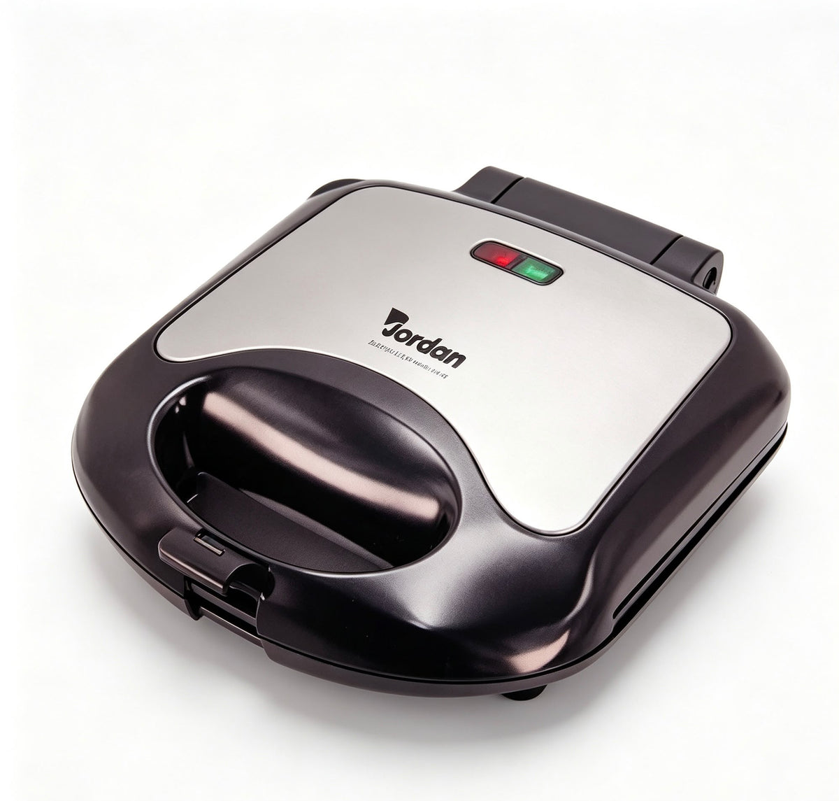 Piastra per waffle elettrica Jordan JCPB-105 800W, rivestimento antiaderente, termostato interno, macchina per colazione