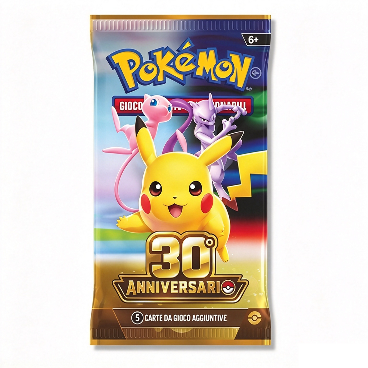 Pokemon 30° Anniversario Busta 5 Carte (IT)