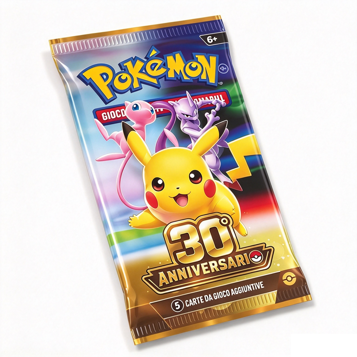 Pokemon 30° Anniversario Busta 5 Carte (IT)