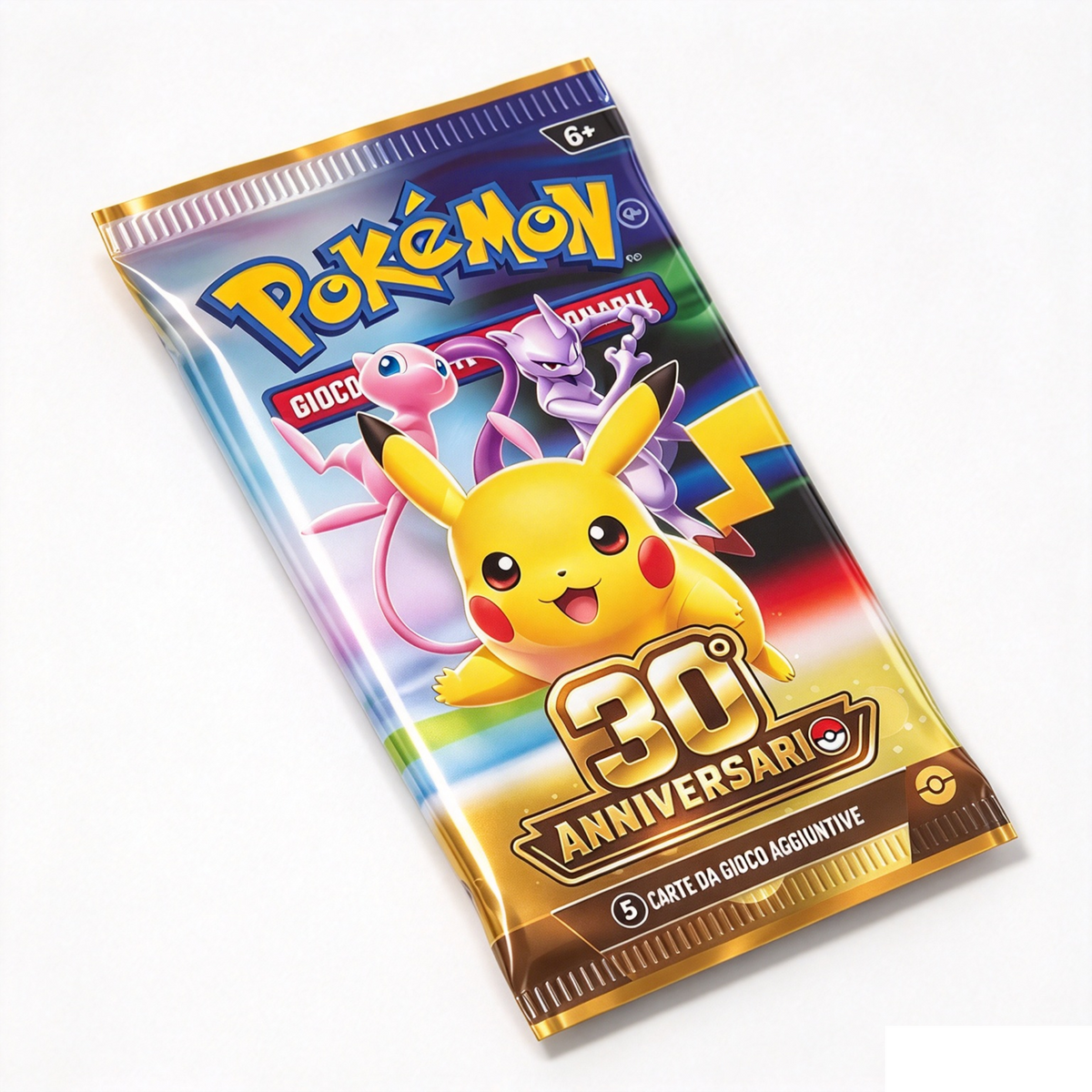 Pokemon 30° Anniversario Busta 5 Carte (IT)