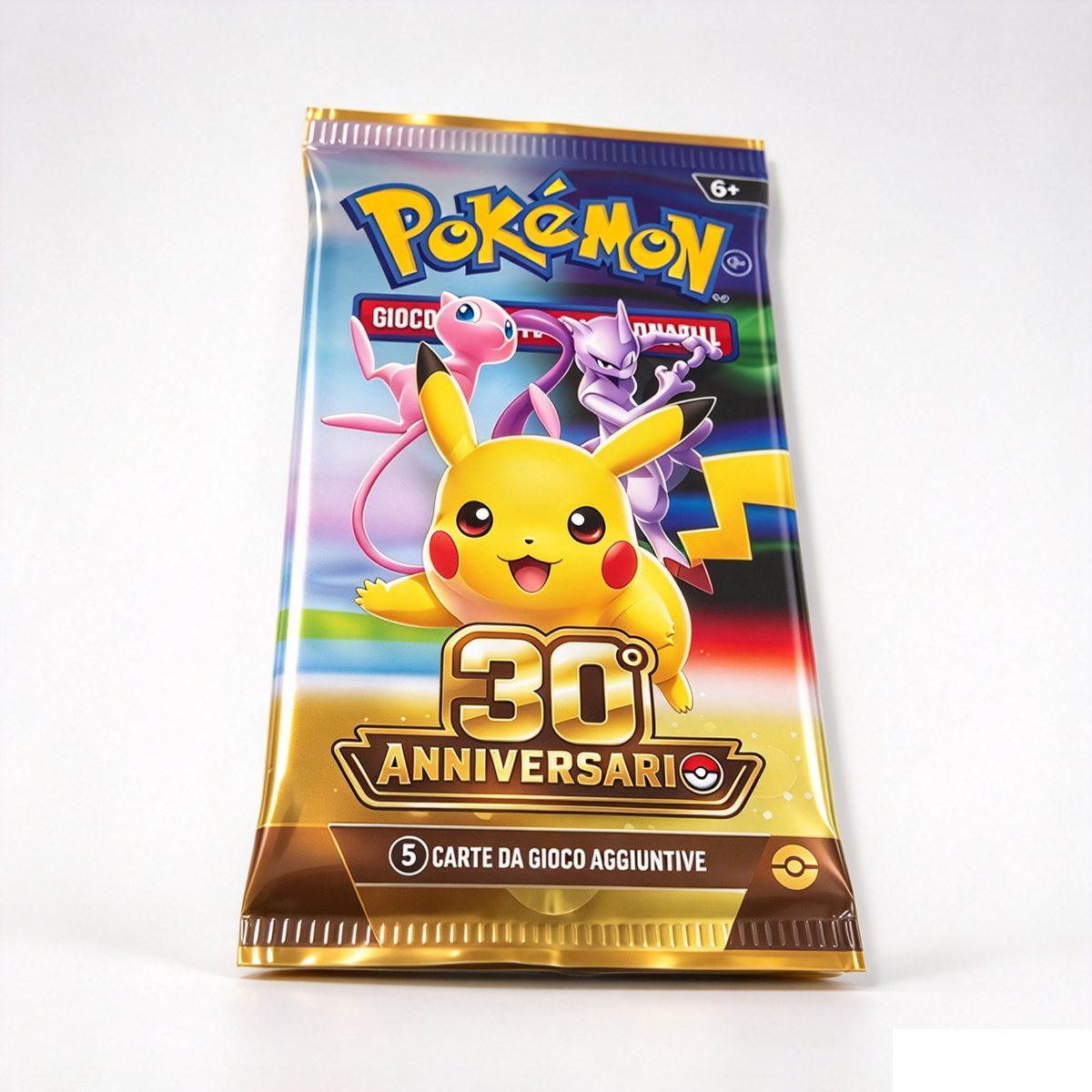 Pokemon 30° Anniversario Busta 5 Carte (IT)