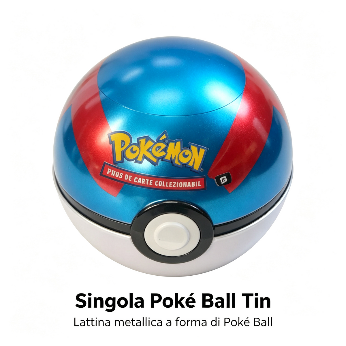 Display Box 6 Poké Ball Tin Pokémon - Gioco di Carte Collezionabili