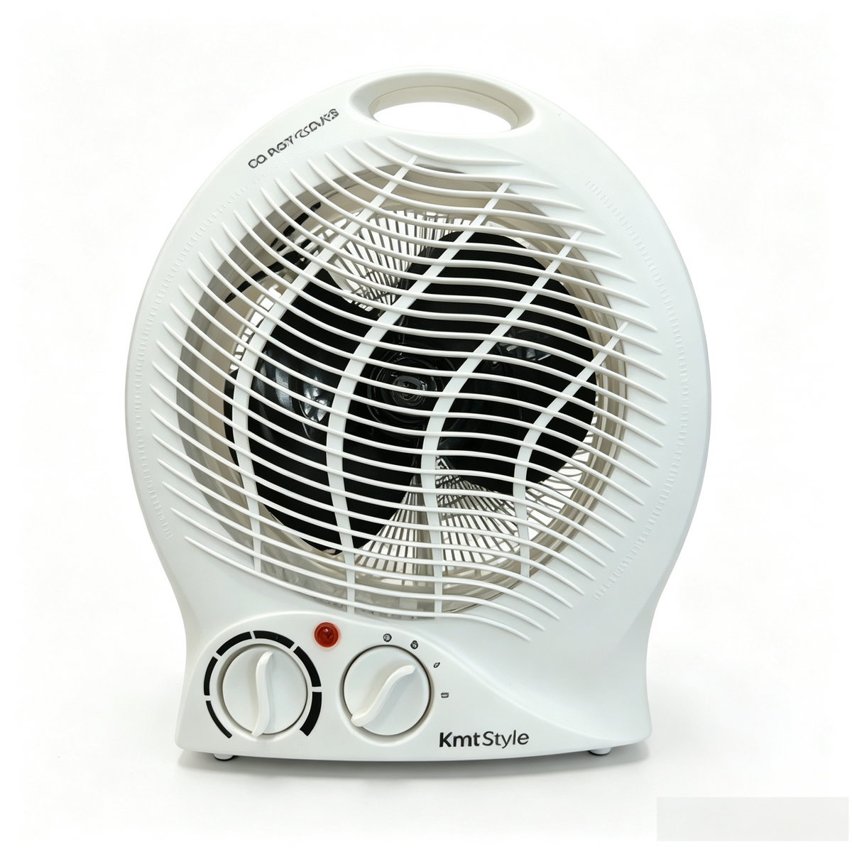 Termoventilatore Elettrico Portatile KmtStyle, 1000W / 2000W, Regolazione Temperatura, per Casa e Ufficio
