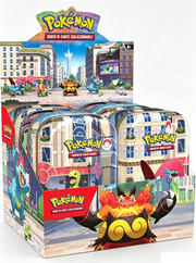 Pokemon Luminopoli Mini Tin Display da 10 Tin ITALIANO Sealed NEW