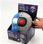 Peluche Among Us Right Hand Man Special Edition con Suoni e Visore Luminoso, Giocattolo Originale