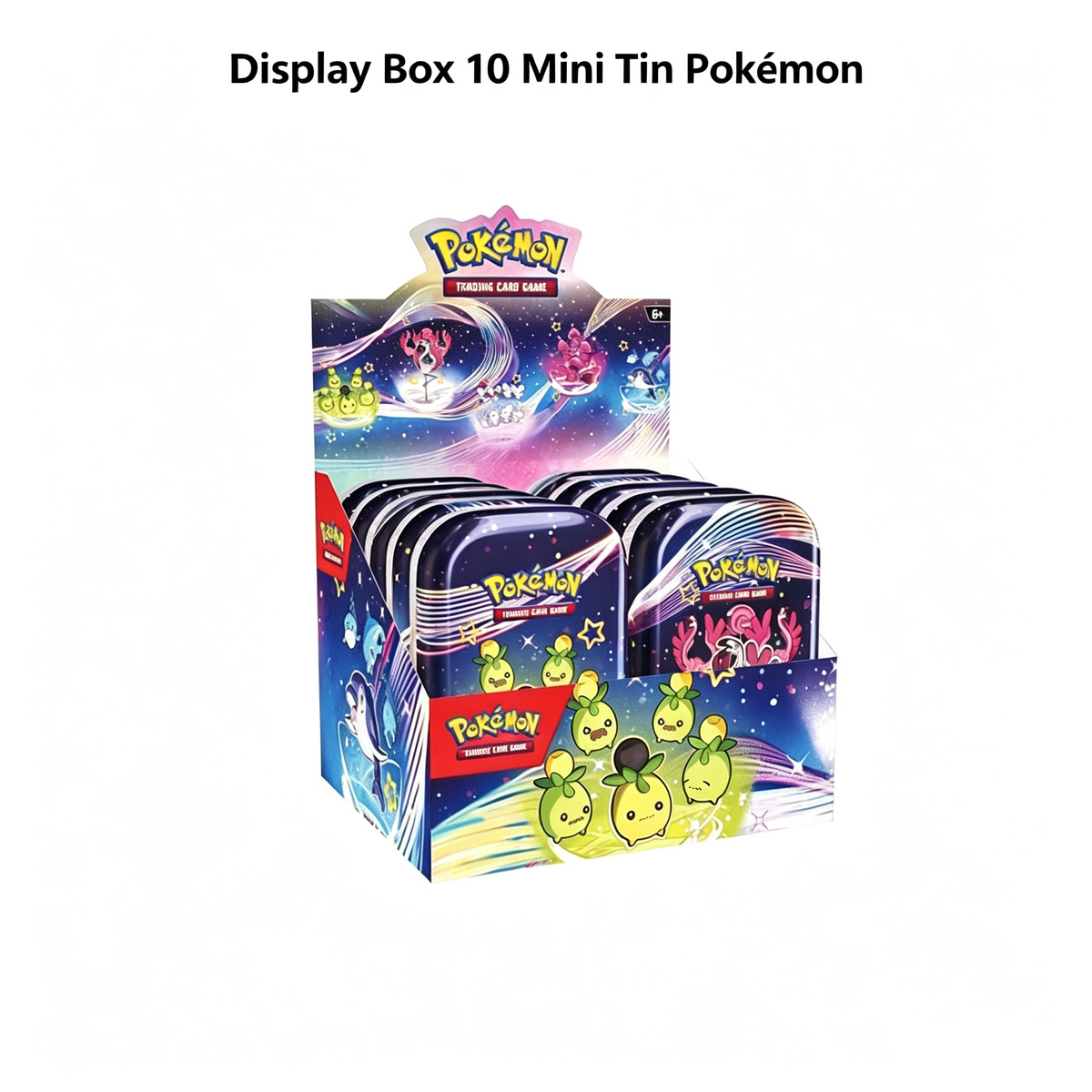 Display Box 10 Mini Tin Pokémon Destino di Paldea