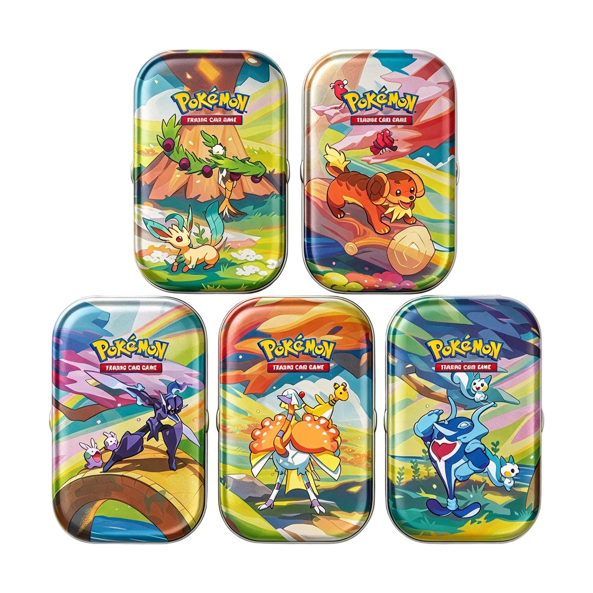 4 Box da 10 Mini Tin Paldea Sfavillante