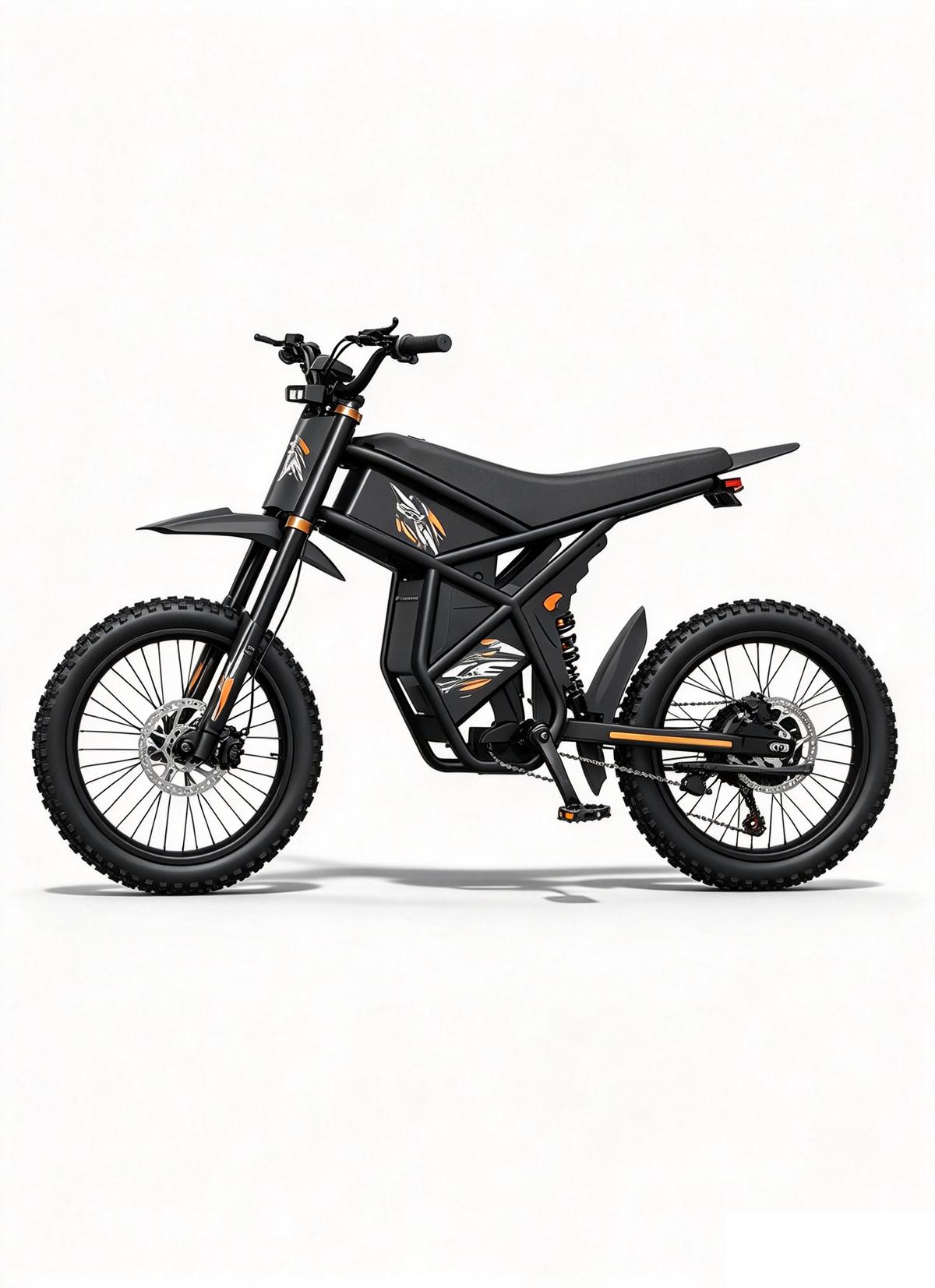 Bici Moto Elettrica GT73 PRO | 3000W, Batteria Estraibile, Motocicletta Off-Road