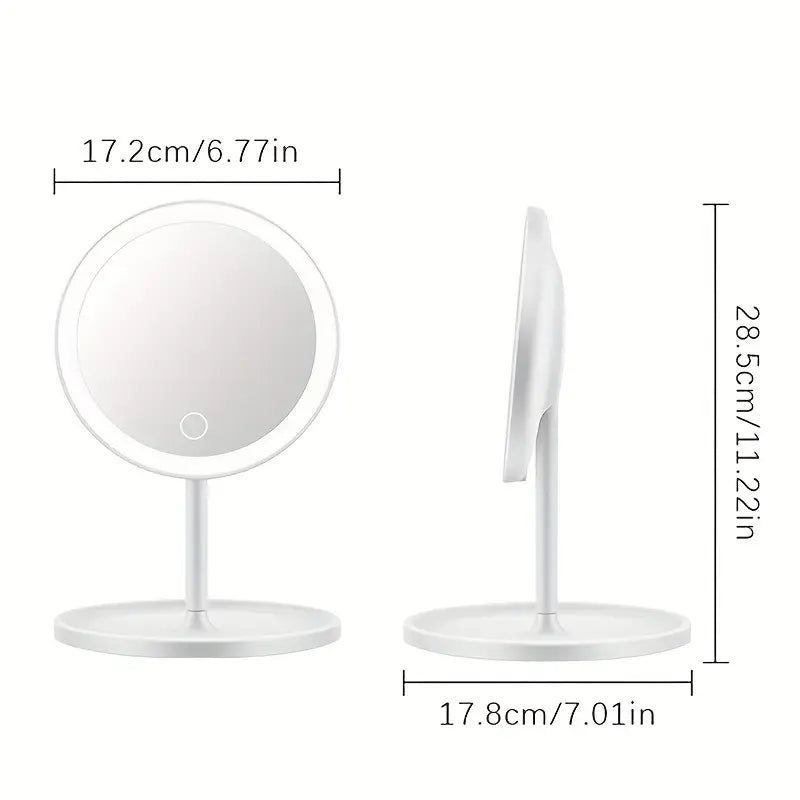Melissa specchio luci led touch screen 18x18x28.5cm