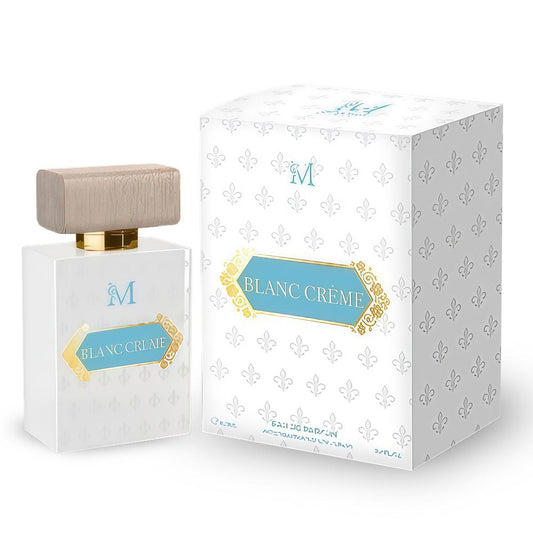 Blanc Cream Eau de Toilette per Uomini - Profumo Maschile Legnoso con Note di Fiore di Arancia e Spezie - Fragranza Duratura da 100 ml
