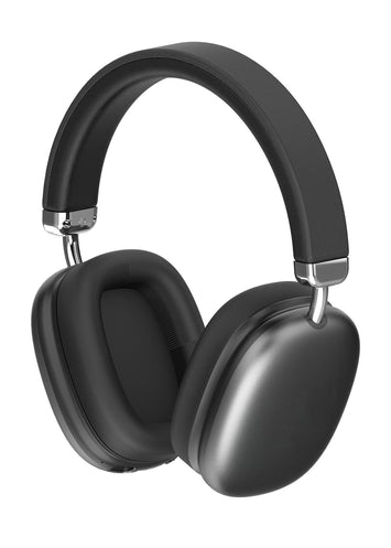 Bluetooth P9 MAX cuffie cablate stereo con custodia in rete magnetica e pelle nuove cuffie audio di alta classe