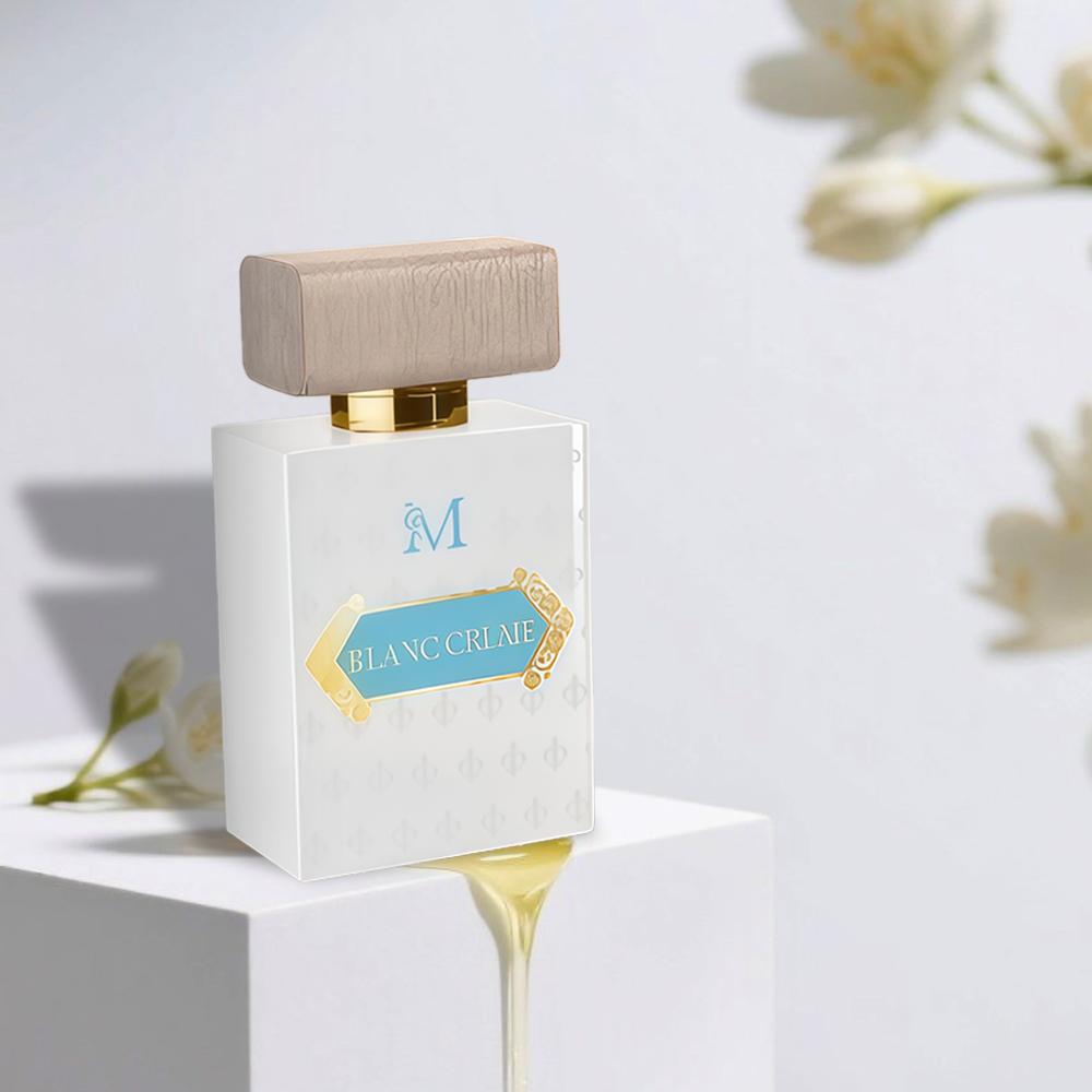 Blanc Cream Eau de Toilette per Uomini - Profumo Maschile Legnoso con Note di Fiore di Arancia e Spezie - Fragranza Duratura da 100 ml