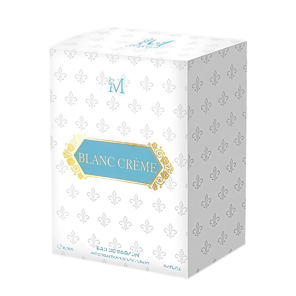Blanc Cream Eau de Toilette per Uomini - Profumo Maschile Legnoso con Note di Fiore di Arancia e Spezie - Fragranza Duratura da 100 ml