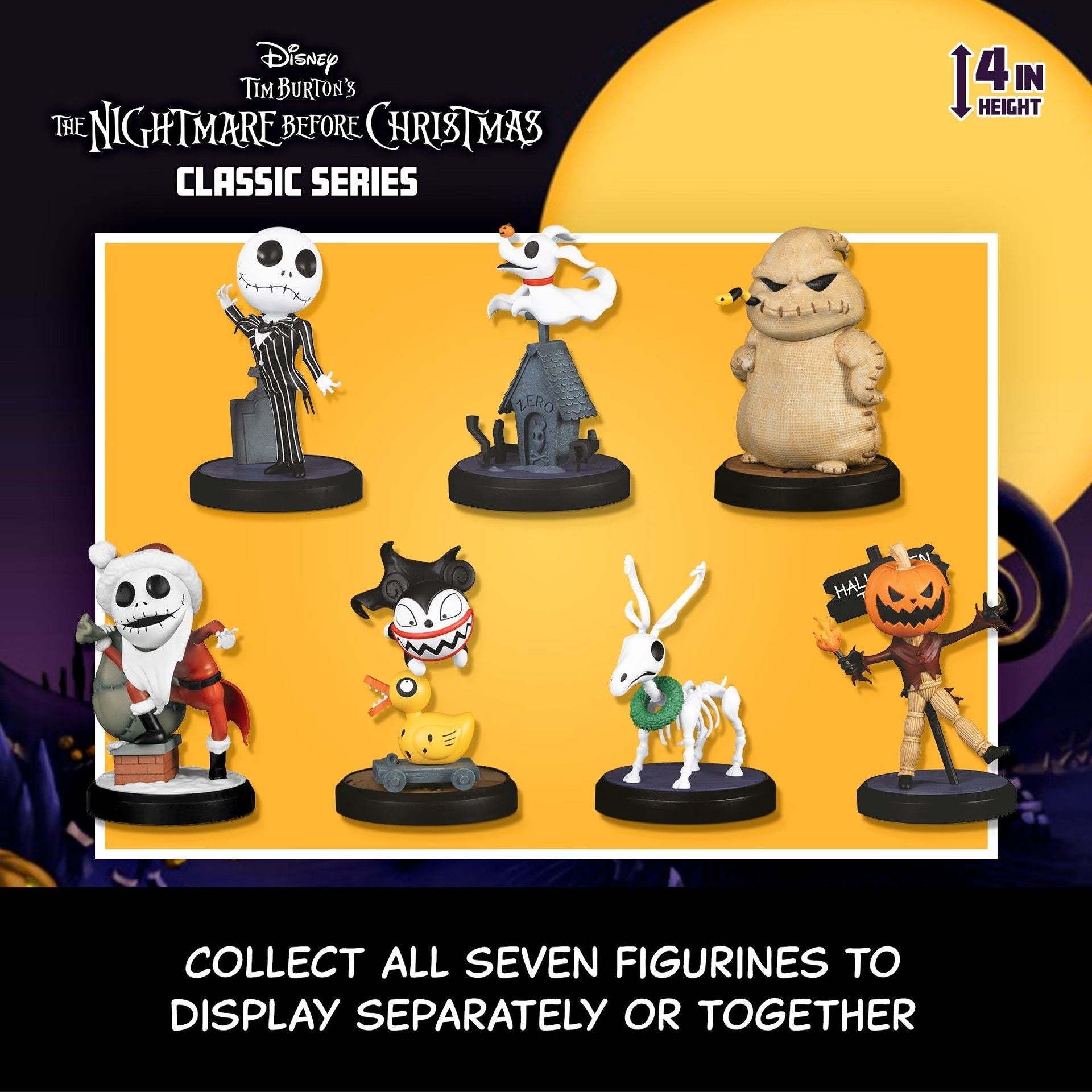 YuMe Toys Nightmare Before Christmas Hero Box Classic Series