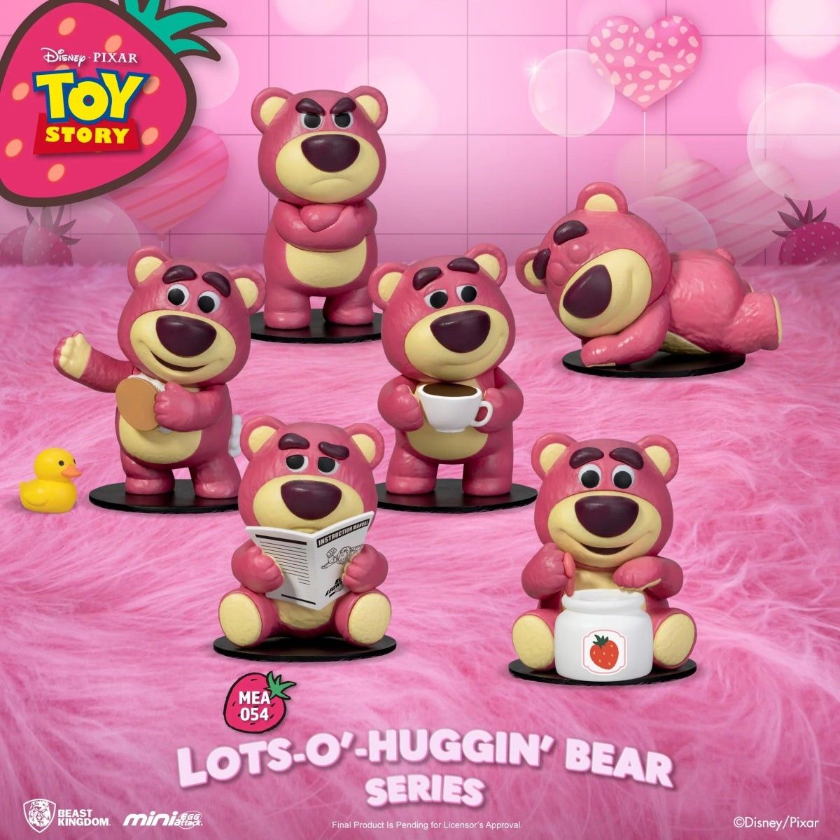 YuMe Toys Hero Box - Toy Story Lotso Teddy Bear Series