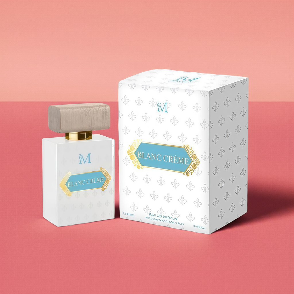 Blanc Cream Eau de Toilette per Uomini - Profumo Maschile Legnoso con Note di Fiore di Arancia e Spezie - Fragranza Duratura da 100 ml