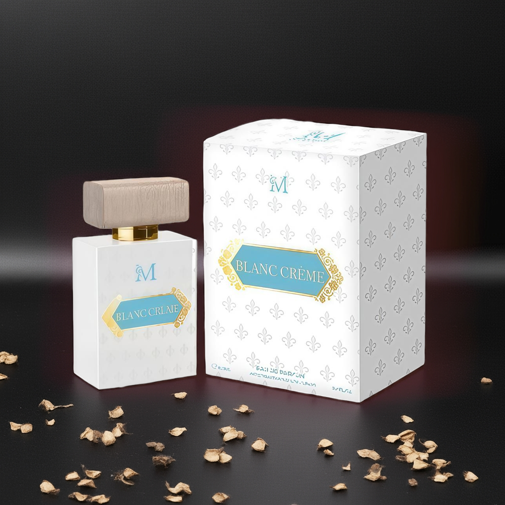 Blanc Cream Eau de Toilette per Uomini - Profumo Maschile Legnoso con Note di Fiore di Arancia e Spezie - Fragranza Duratura da 100 ml