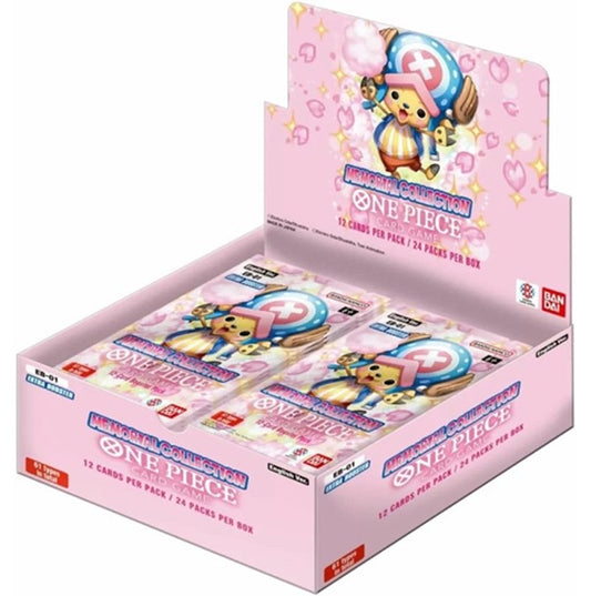 One piece card game memorial collection EB-01 Box da 24 Buste ENG